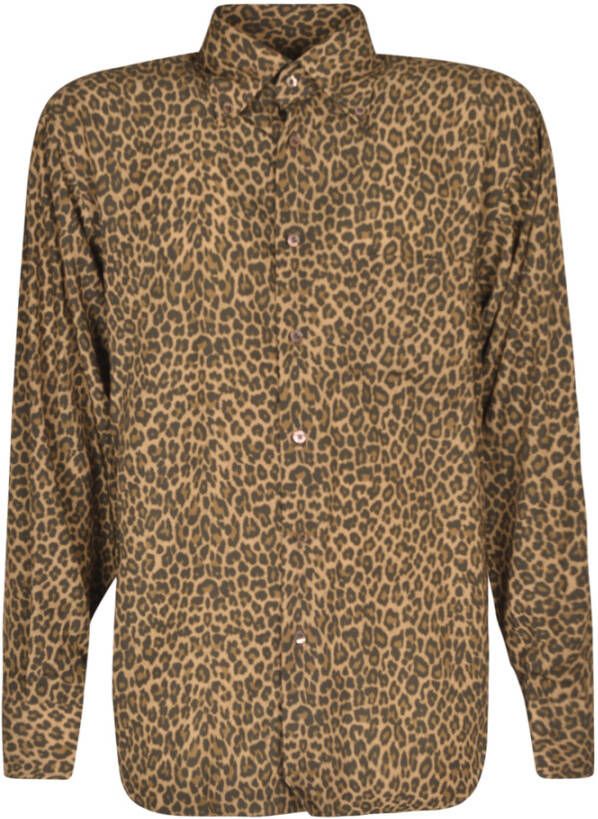 Tom Ford Luipaardprint Shirt Aw22 Multicolor Heren