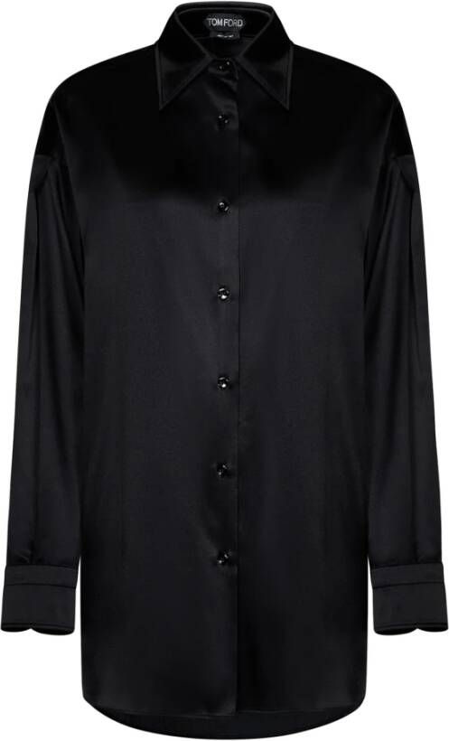 Tom Ford Verstelbare Sluiting Dameskleding Shirts Black Dames