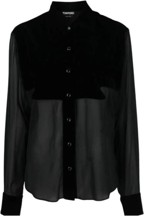 Tom Ford Zwarte overhemden Black Dames