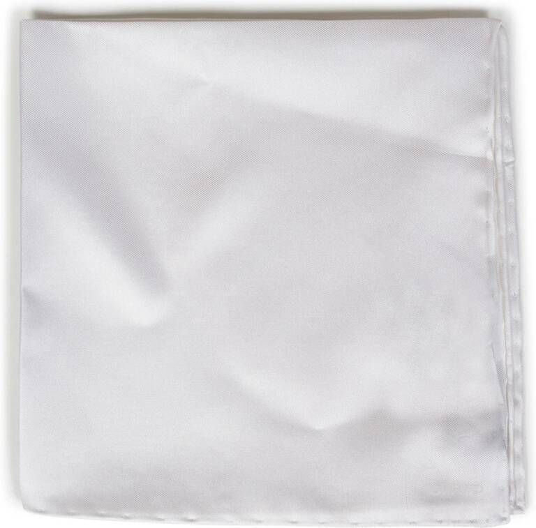 Tom Ford Wit Zakdoek Accessoire Aw24 White Heren
