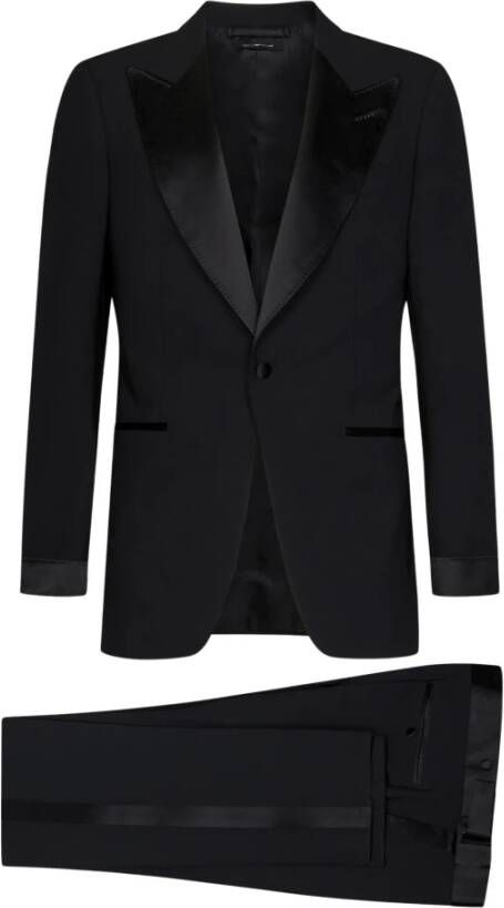 Tom Ford Single Breasted Suits Zwart Heren