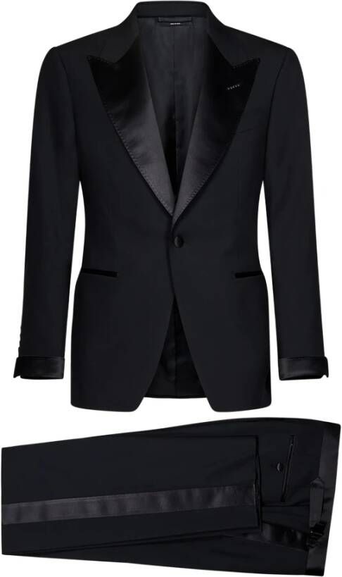 Tom Ford Single Breasted Suits Zwart Heren