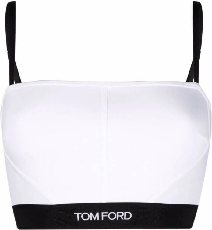 Tom Ford Sleeveless Tops Wit Dames