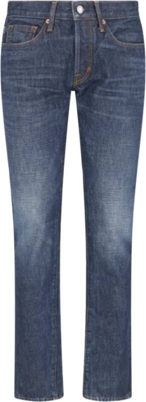 Tom Ford Slim-fit Jeans Klassieke Denimstijl Blauw Heren