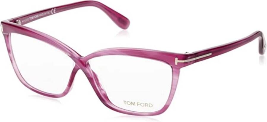 Tom Ford Stijlvolle zonnebril met Indeterminado montuur Pink Dames