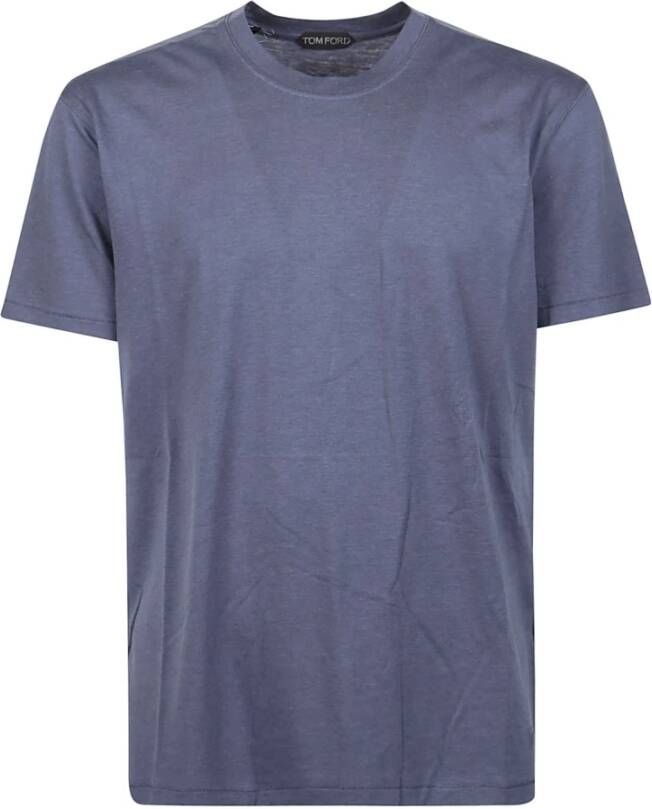 Tom Ford T-Shirt Blauw Heren