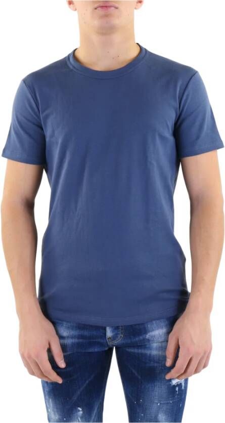 Tom Ford T-shirt crew Blauw Heren
