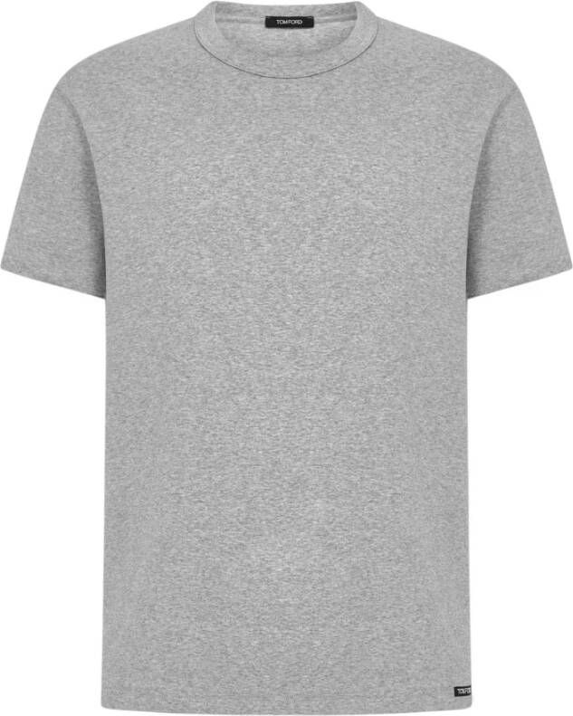 Tom Ford T-shirts en polos grijs Heren
