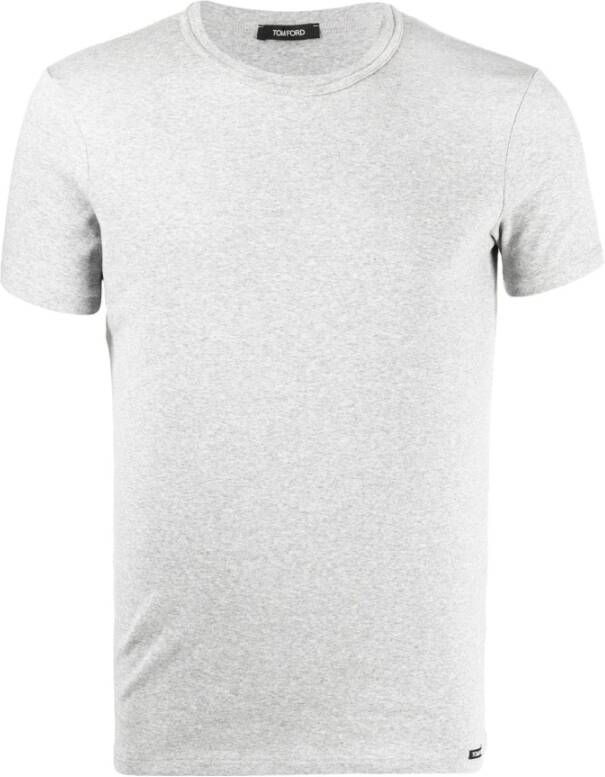 Tom Ford T-shirts en polos grijs Heren