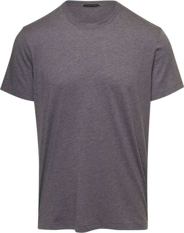 Tom Ford T-Shirts Grijs Heren