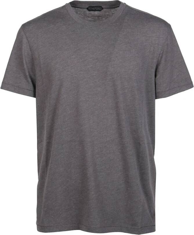 Tom Ford T-Shirts Grijs Heren