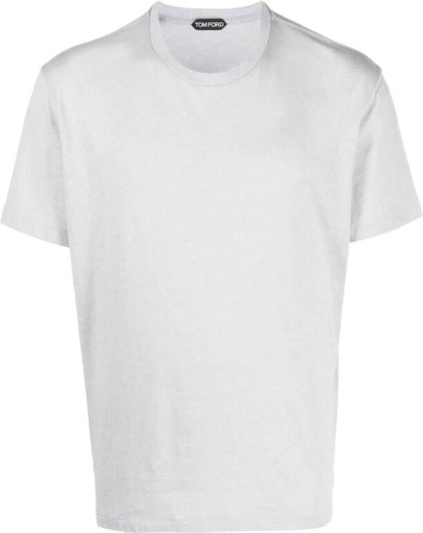 Tom Ford T-Shirts Grijs Heren