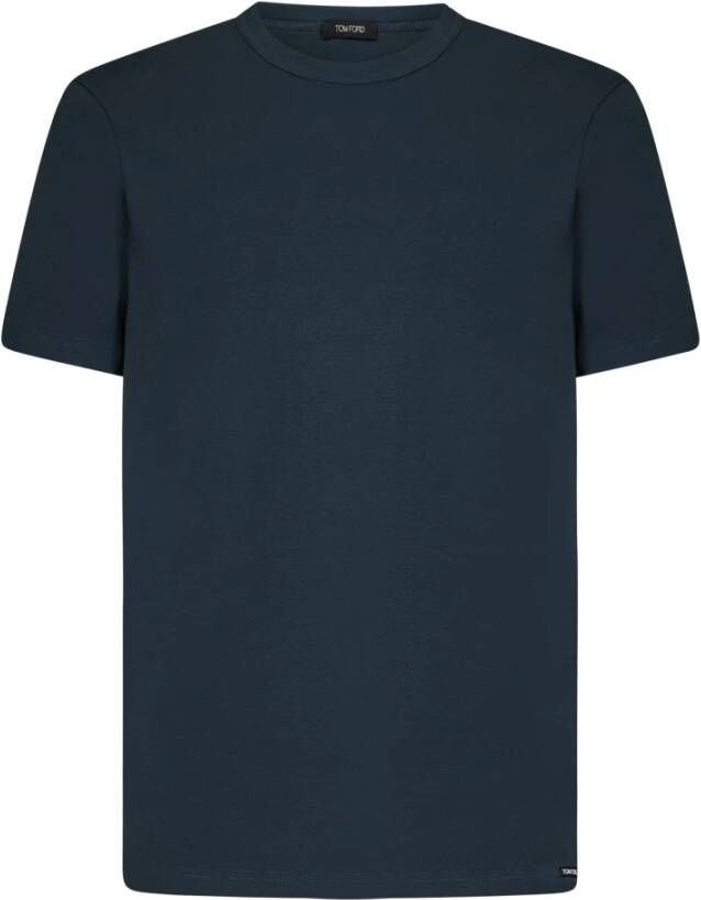 Tom Ford T-Shirts Groen Heren