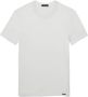 Tom Ford Stretch Katoenen Ronde Hals T-shirt White Heren - Thumbnail 1
