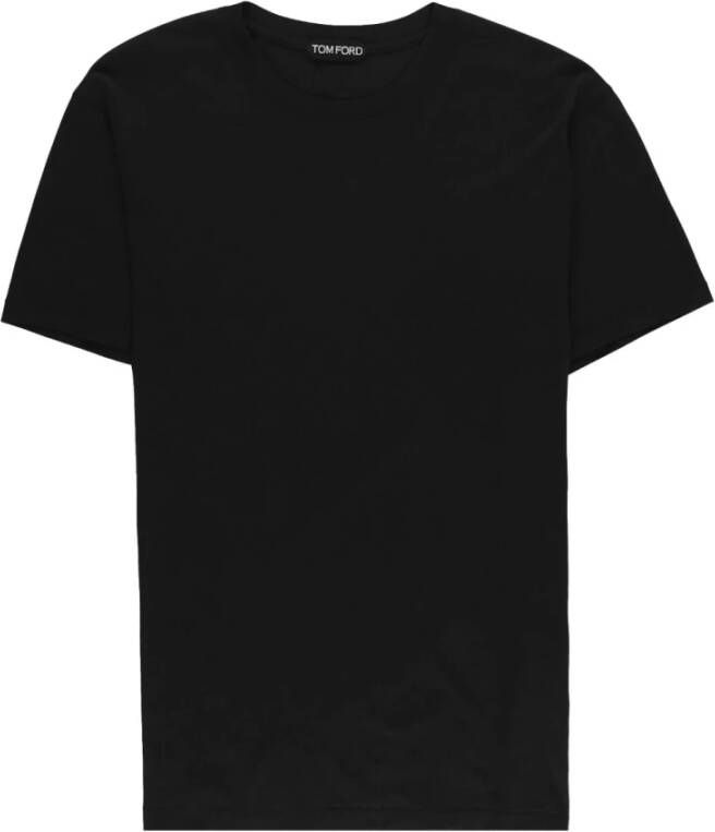Tom Ford T-shirts en Polos Black Heren