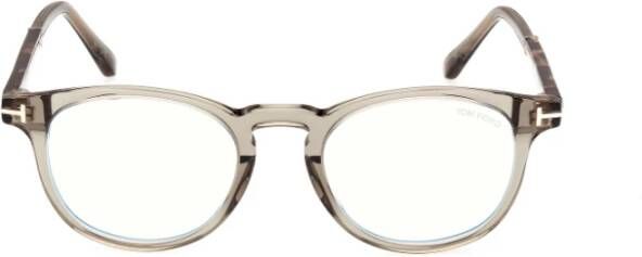 Tom Ford Tf5891 Crystal Green Vierkant Montuur Bruin Dames