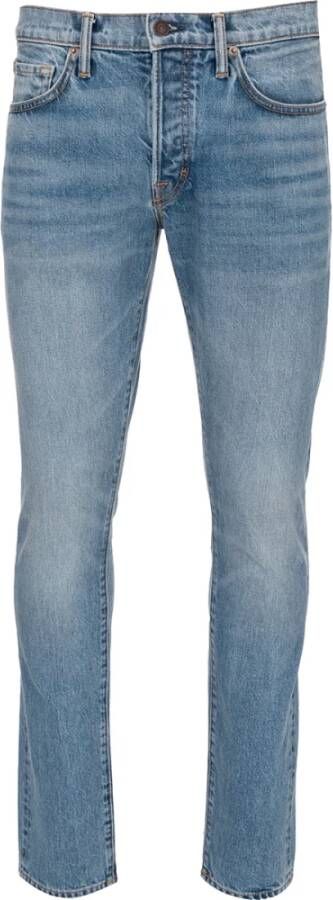 Tom Ford Tijdloze Straight Jeans voor Heren Blauw Heren