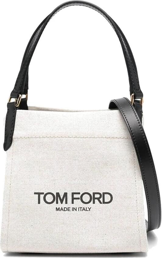 Tom Ford Crossbody bags Medium Amalfi Tote Bag in beige