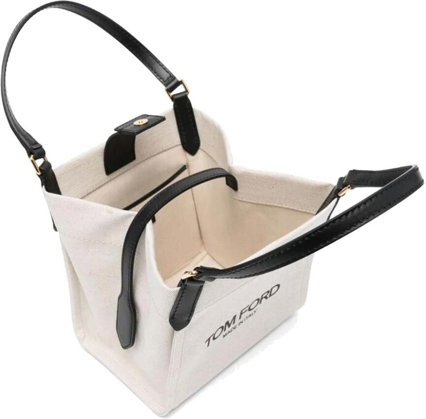 Tom Ford Crossbody bags Medium Amalfi Tote Bag in beige - Foto 2