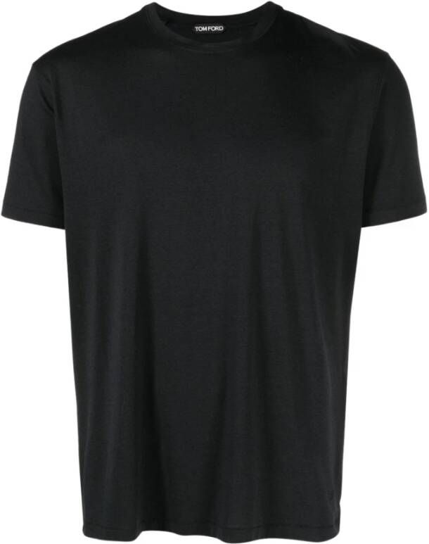 Tom Ford Upgrade je casual garderobe met zwarte T-shirt Zwart Heren