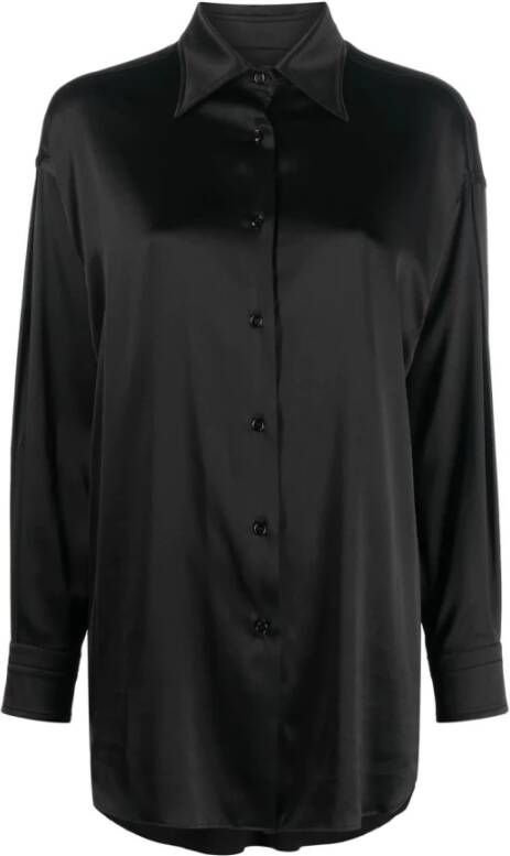 Tom Ford Verstelbare Sluiting Dameskleding Shirts Zwart Dames