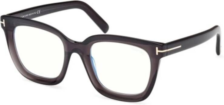 Tom Ford Vierkante Bril Ft5880B-020 Grijs Dames