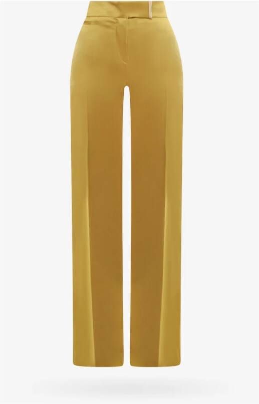 Tom Ford Wide Trousers Geel Dames