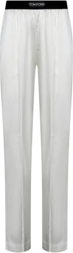 Tom Ford Wide Trousers Wit Dames