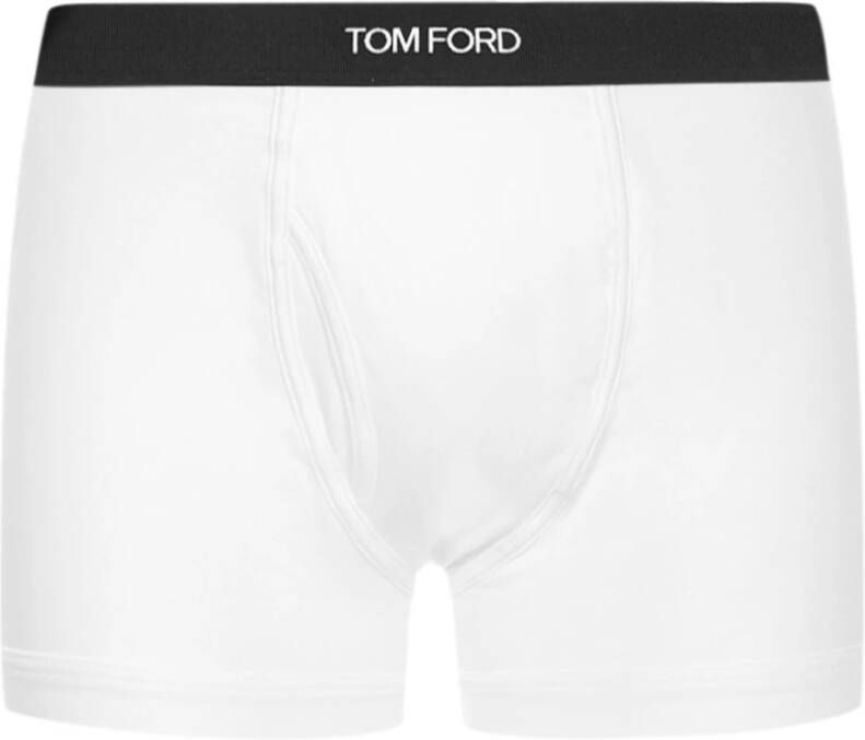 Tom Ford Witte Moderne Mannen Onderkleding White Heren