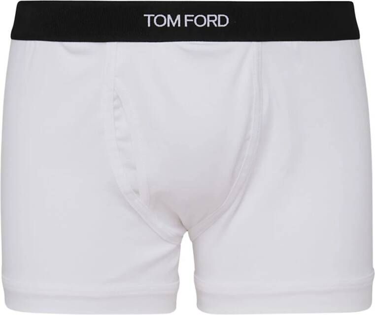 Tom Ford Luxe Witte Onderkleding voor Heren White Heren