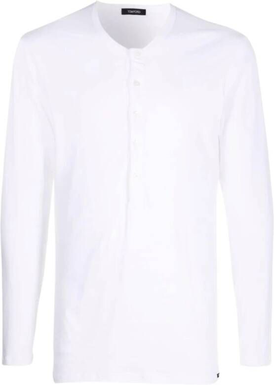 Tom Ford Witte T-shirts en Polos van White Heren