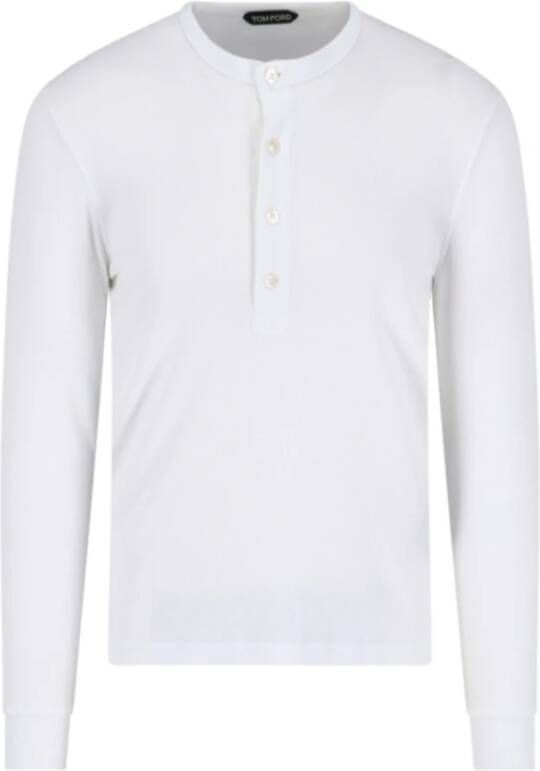 Tom Ford Witte T-shirts en Polos van White Heren