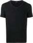 Tom Ford Zwart Katoenen V-Hals T-Shirt Zwart Heren - Thumbnail 1
