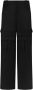 Tom Ford Stijlvolle Wijde Broek in Zwart Black Dames - Thumbnail 1