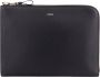 Tom Ford Zwarte Leren Clutch voor Heren Aw23 Zwart Heren - Thumbnail 1