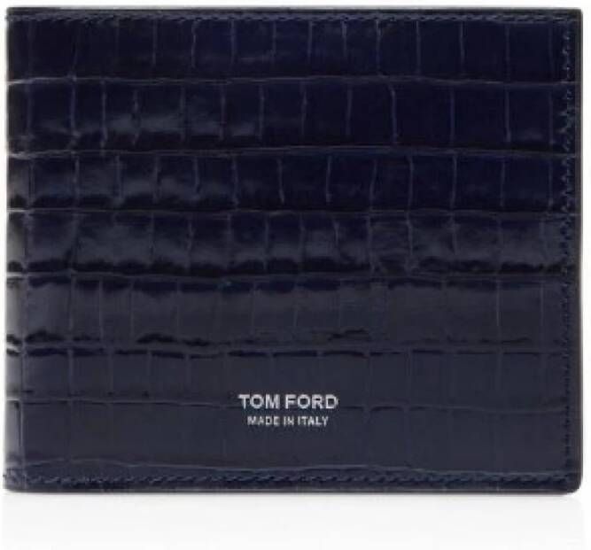 Tom Ford Zwarte Portemonnees Stijlvol en Elegant Black Heren