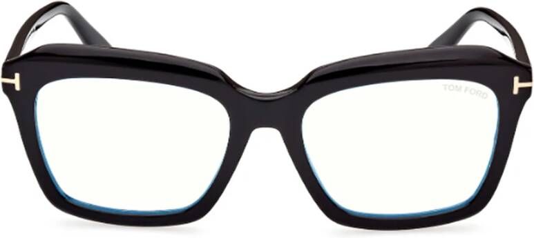 Tom Ford Zwarte Ss23 Dames Optische Frames Zwart Dames