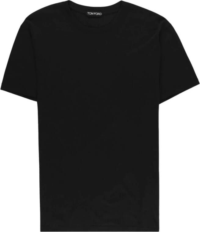 Tom Ford Zwarte T-shirts en Polos van Zwart Heren