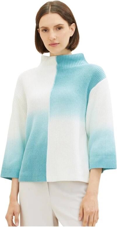 Tom Tailor Trendy Turtleneck Sweater White Dames - Foto 4