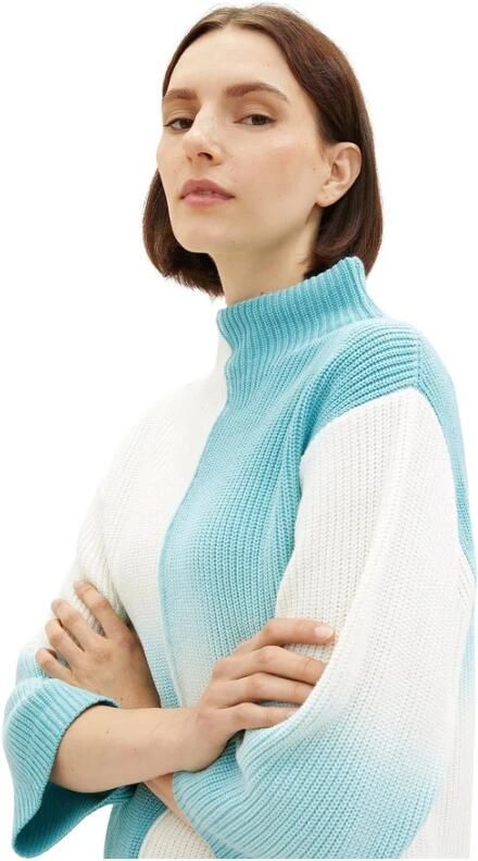 Tom Tailor Trendy Turtleneck Sweater White Dames - Foto 3