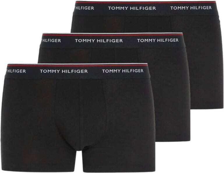 TOMMY HILFIGER UNDERWEAR Tommy Hilfiger Heren Boxershorts 3p Trunk Zwart - Foto 2