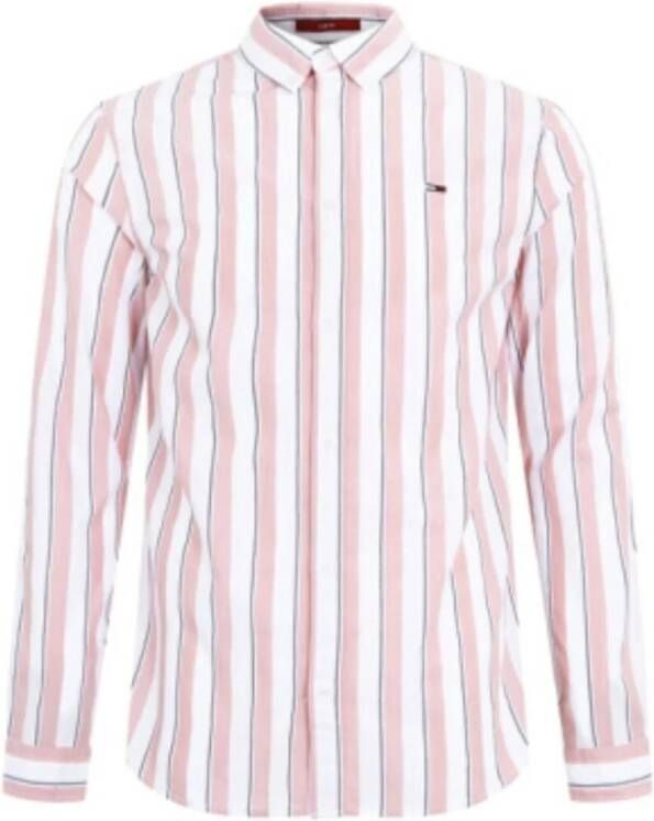 Tommy Hilfiger Alledaagse t-Overhemd Roze Heren