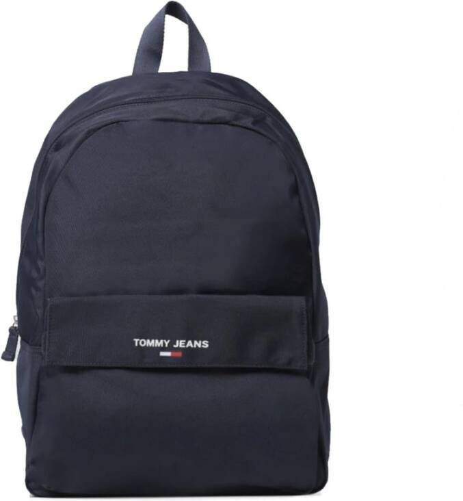 Tommy Hilfiger Polyester Ritsrugzak met Gewatteerde Banden Blue Heren