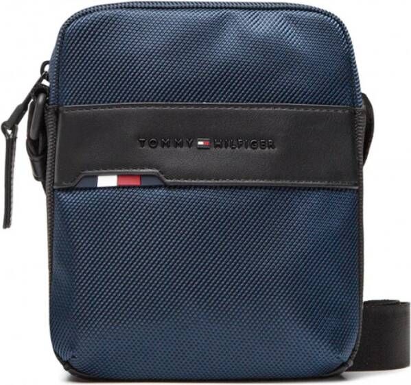 Tommy Hilfiger Blauwe Cross Body Tas 1985 Mini Reporter Blauw Heren