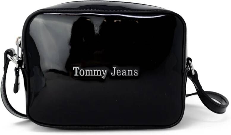 Tommy Hilfiger TJW Must Camera TAS Patent PU Aw0Aw14955 Black Dames