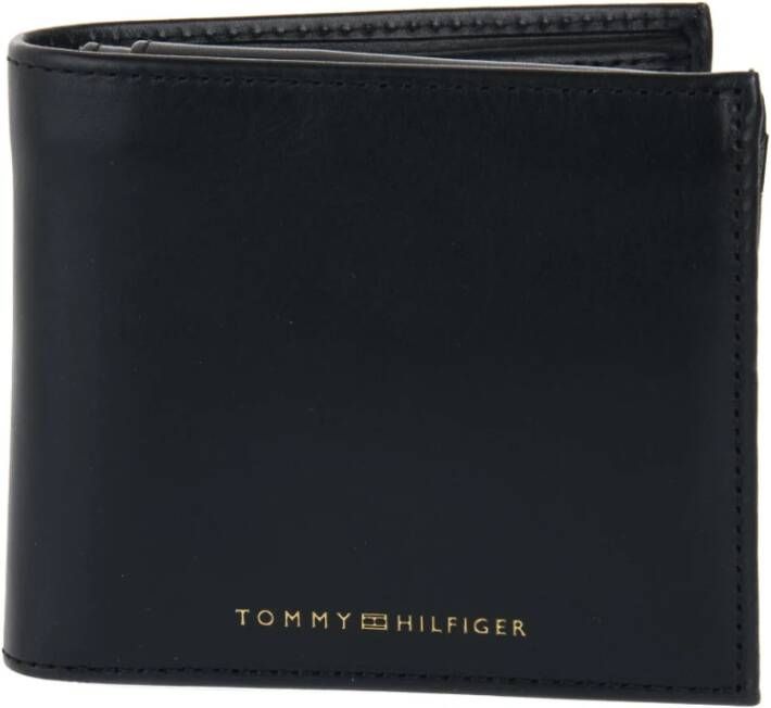 Tommy Hilfiger Portemonnee CASUAL LEATHER CC FLAP AND COIN van hoogwaardig leer