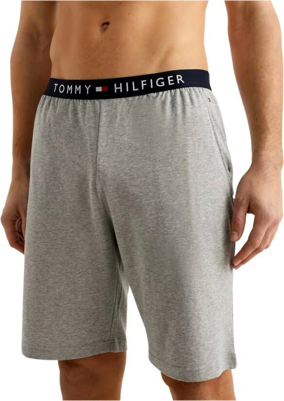 Tommy Hilfiger Underwear Pyjamashort Jersey short met tommy hilfiger logo-opschrift bij de band