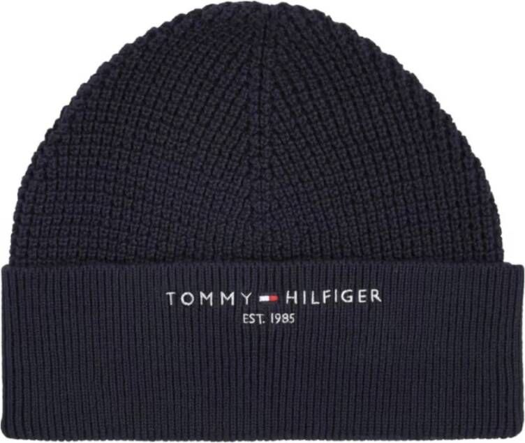 Tommy Hilfiger Beanie met labeldetail model 'HORIZON'