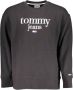 Tommy Jeans Sweatshirt met labelstitching model 'REG' - Thumbnail 2