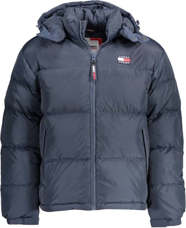 Tommy Jeans gewatteerde winterjas ALASKA van gerecycled polyester twilight navy - Foto 3